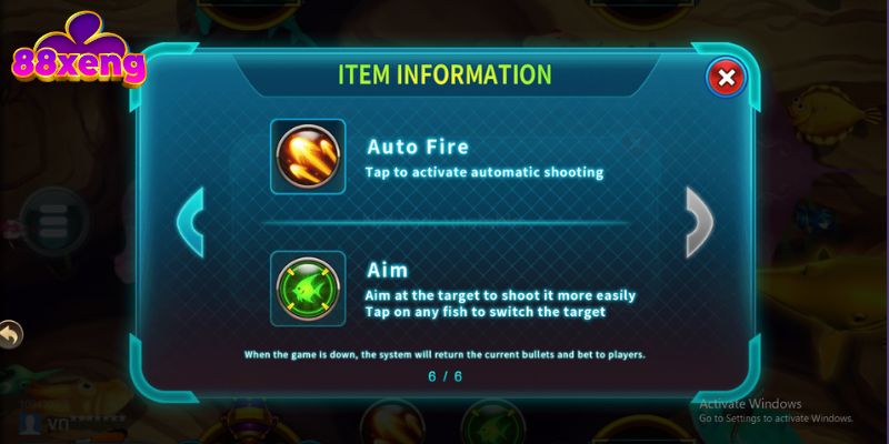 Khám phá chi tiết về những tính năng hỗ trợ có trong Ocean Emperor